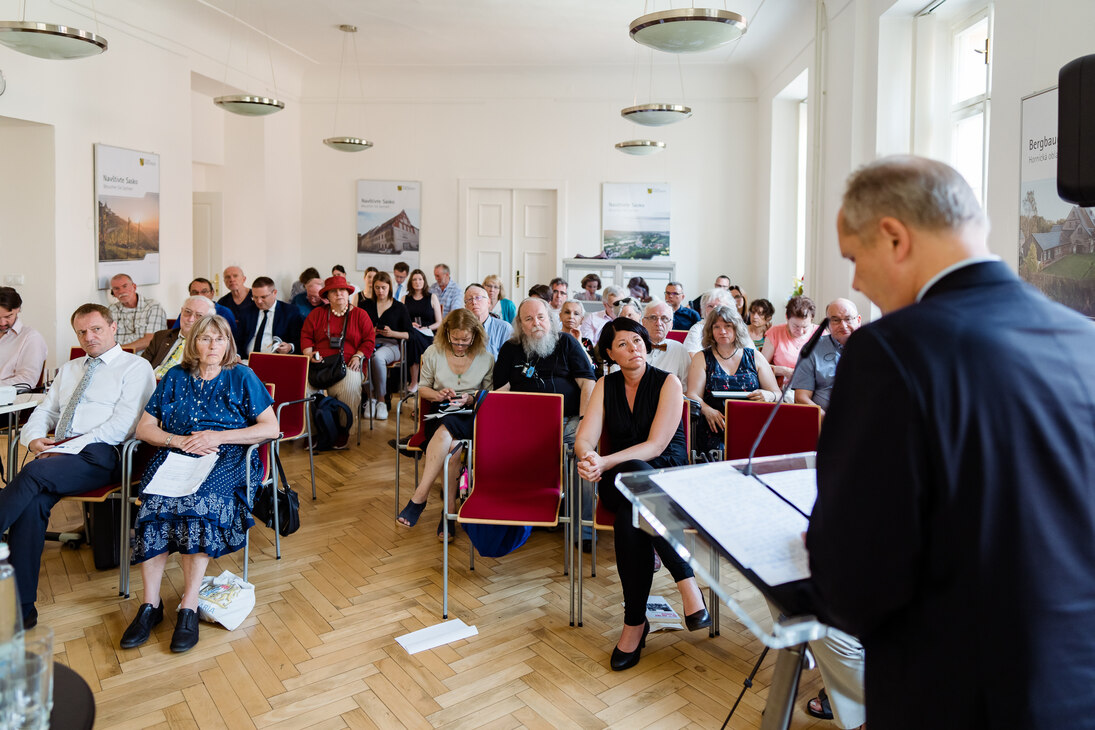 Andreas Künne, velvyslanec Spolkové republiky Německo v ČR se svou zdravicí