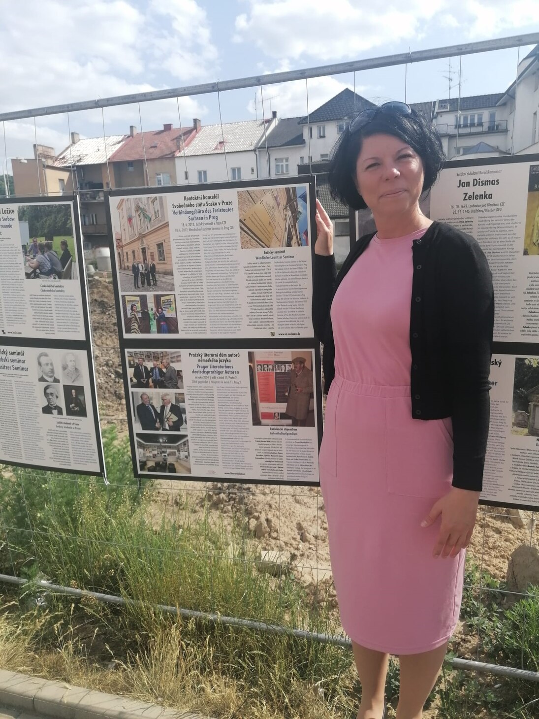 Fr. Josefina Ofner, Leiterin des Verbindungsbüro 